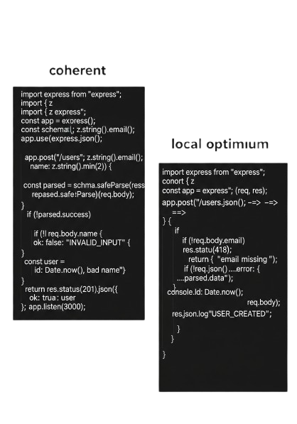 Code comparison